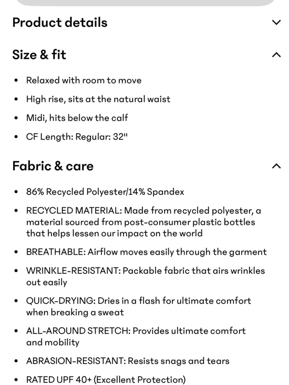 Athleta Brooklyn Heights High Rise Cargo Skirt, Navy Blue - Picture 6 of 6
